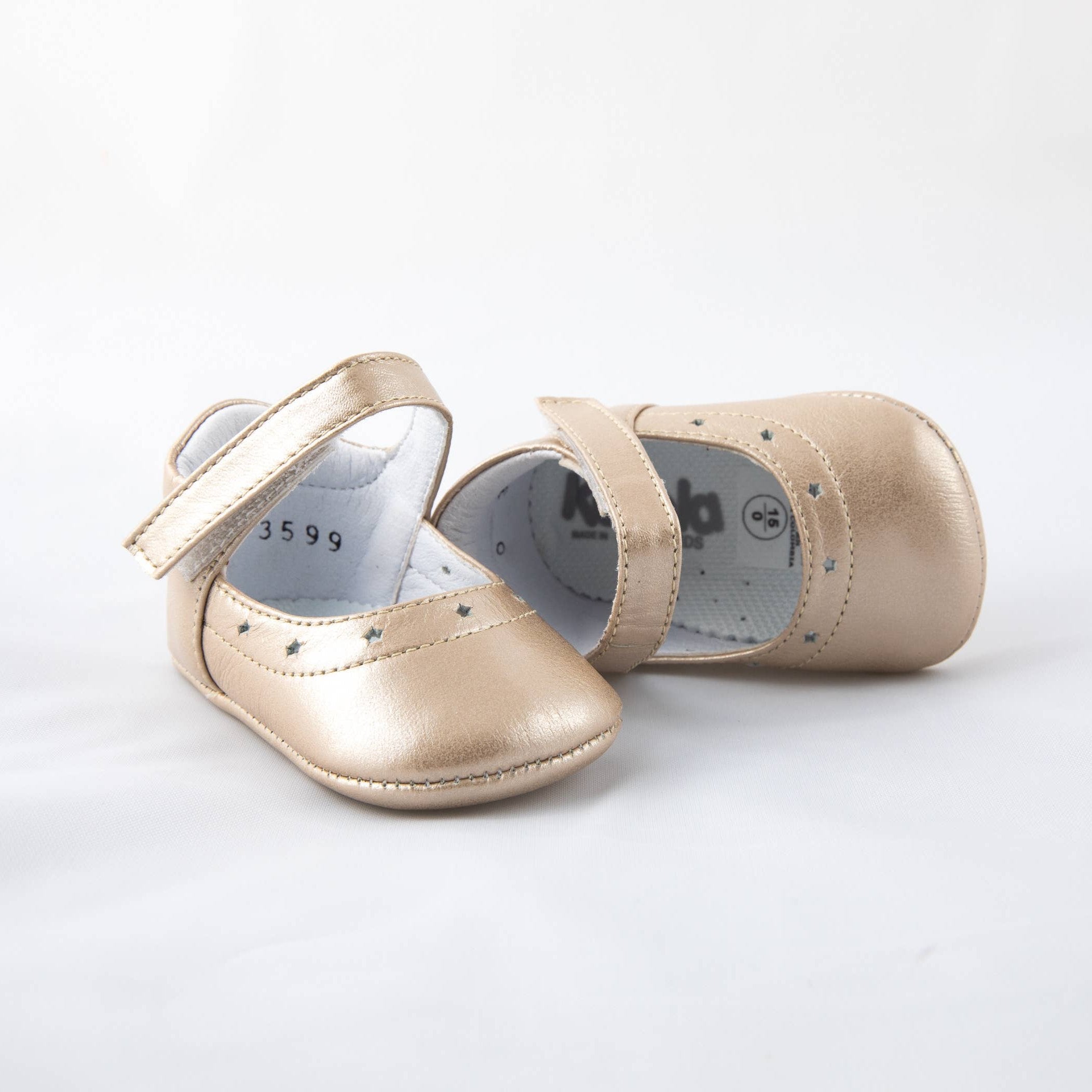 Jewel Girl Pre-Walker Baby Shoes – Gold