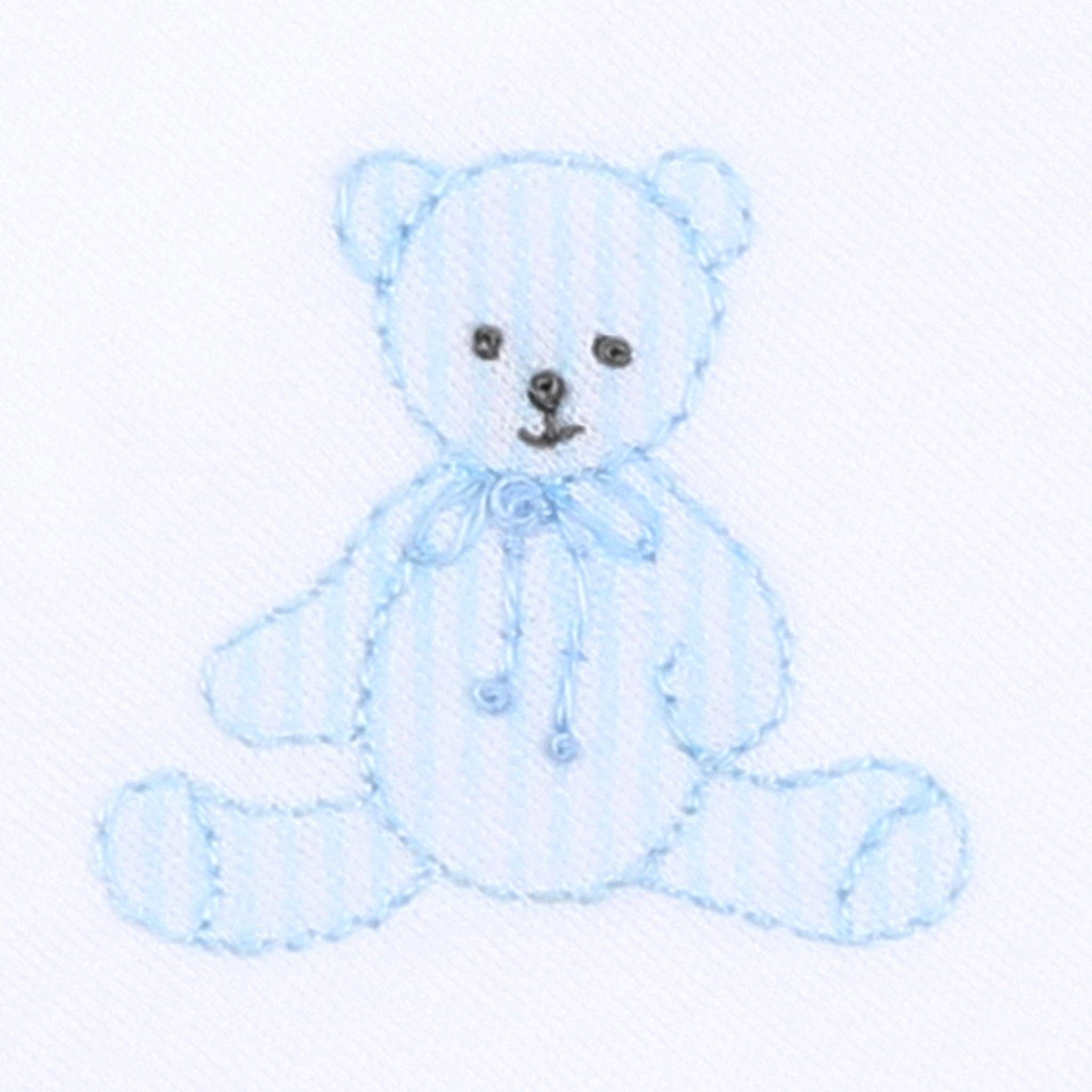 My Teddy Socks - Blue: Newborn