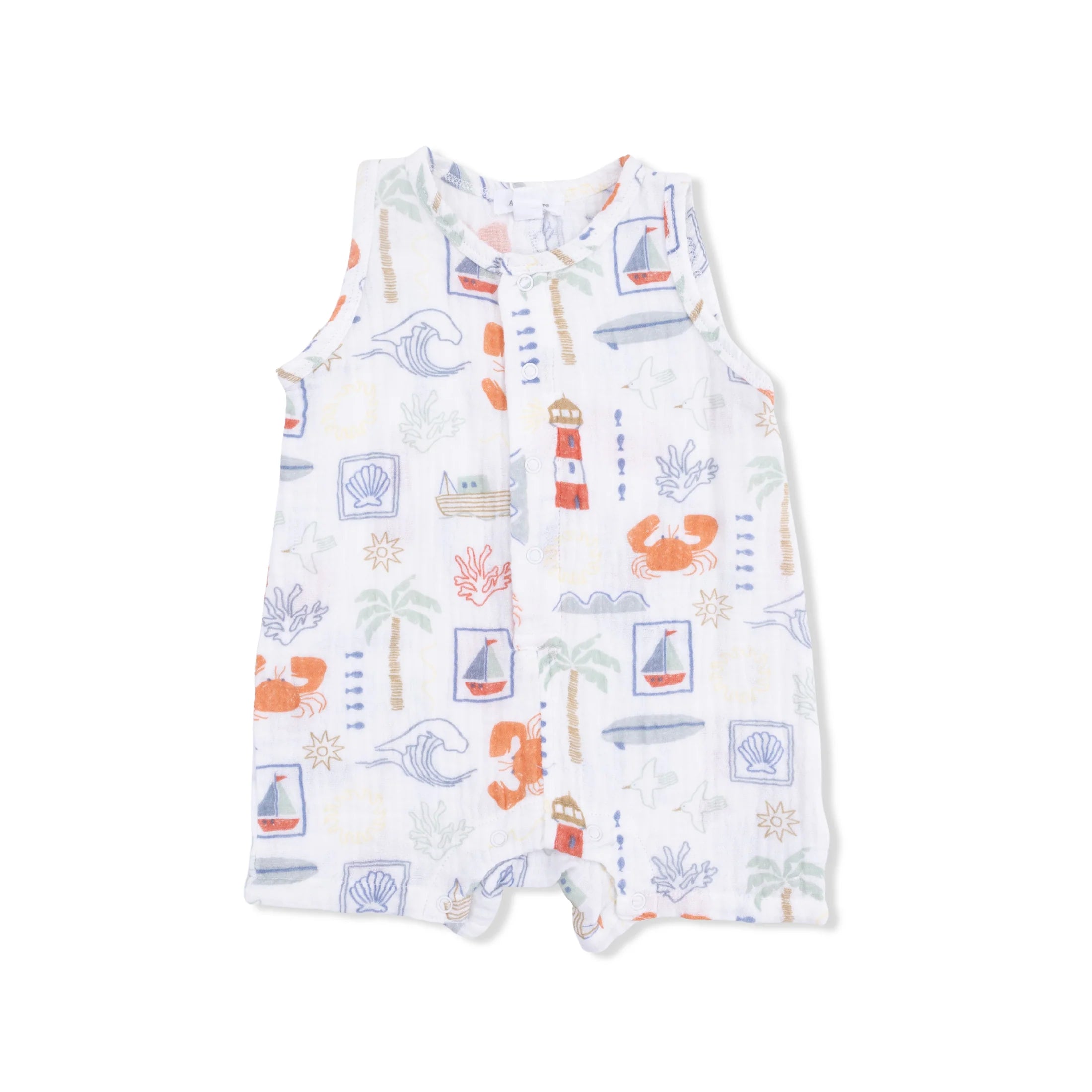 Club Mediterranean Baby Sleeveless Romper