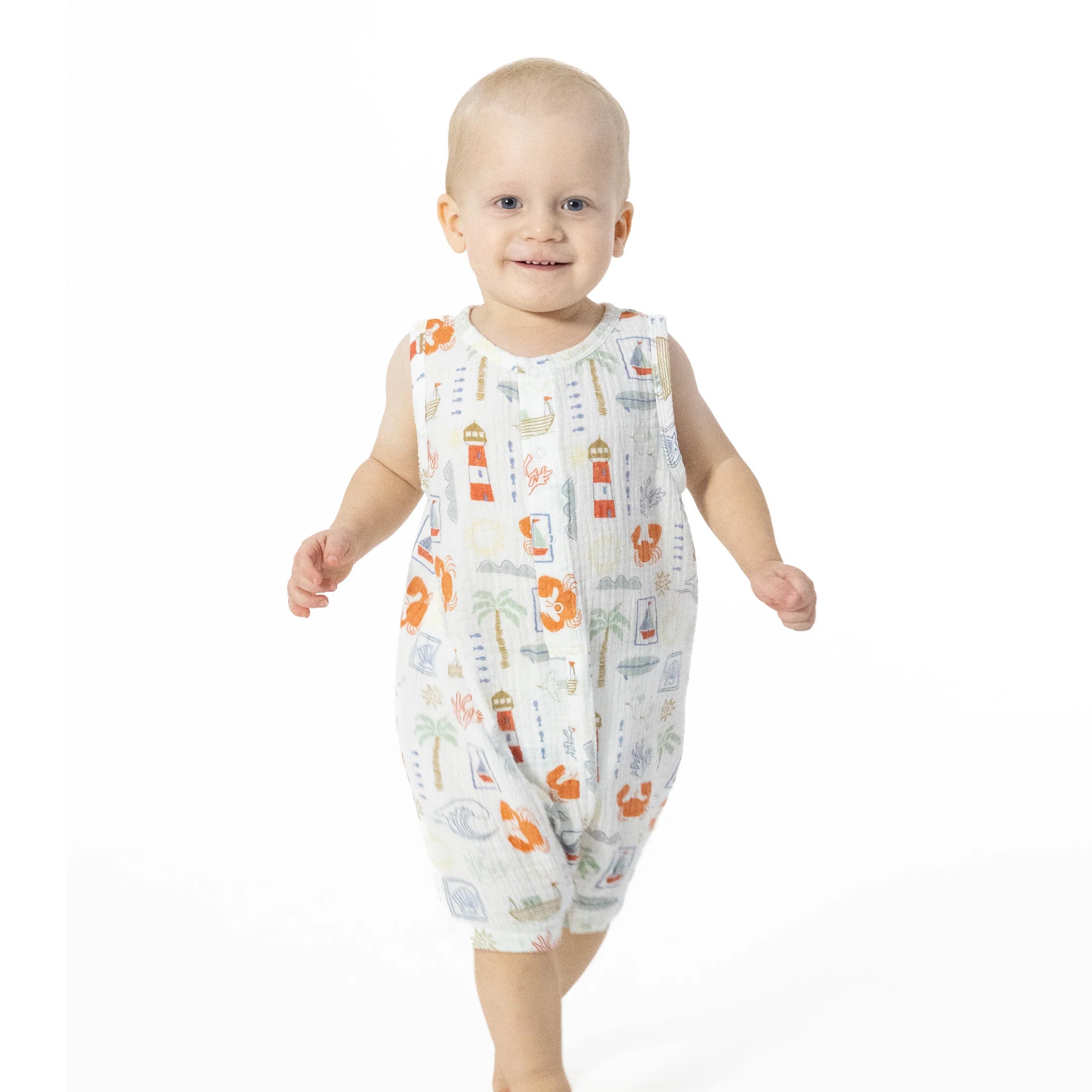 Club Mediterranean Baby Sleeveless Romper