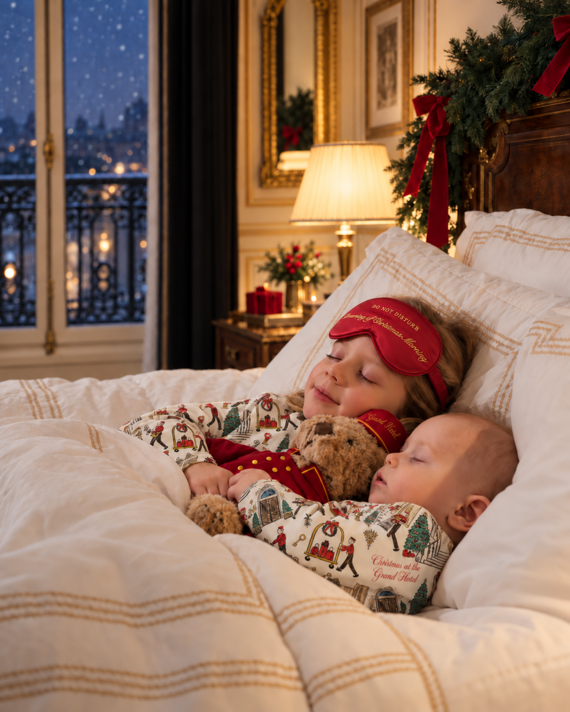 Christmas at the Grand Hotel - The Personalized Cottontail Gift Box