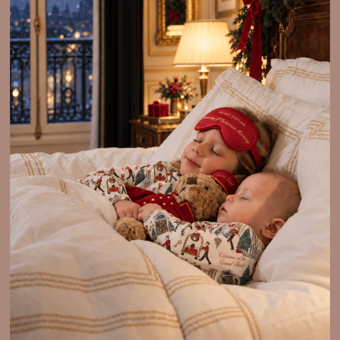 Christmas at the Grand Hotel - The Personalized Cottontail Gift Box