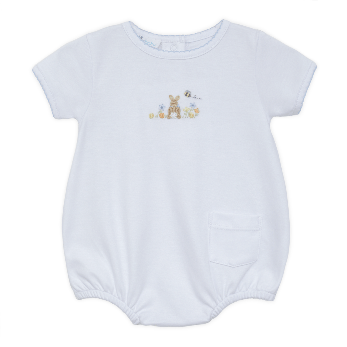 Bunny's Basket Bubble - Light Blue