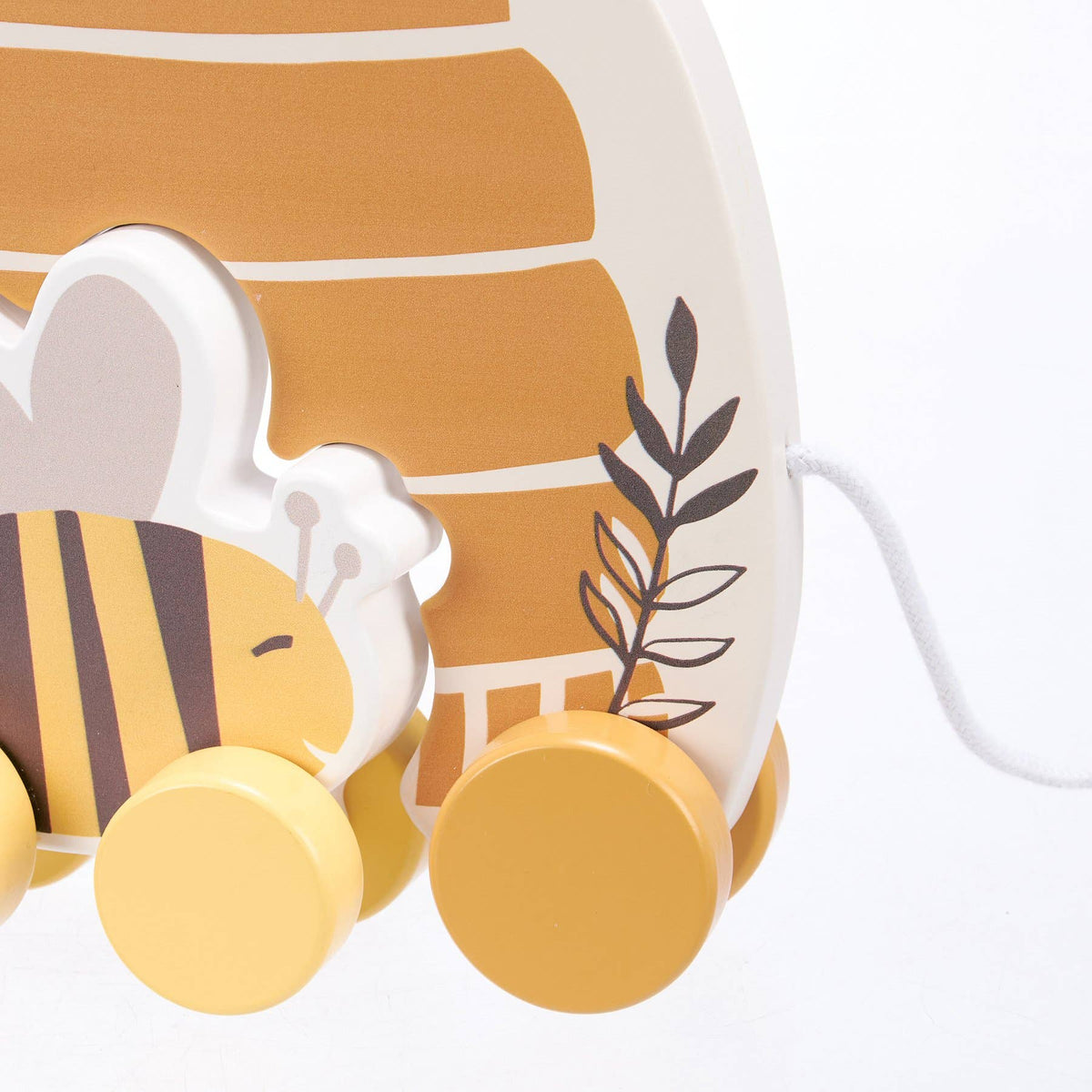 Skep And Bee Pull Toy