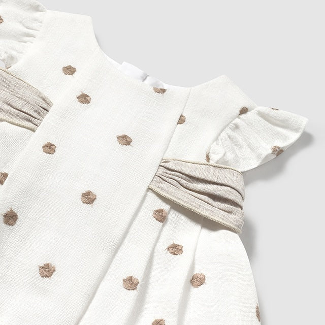 Polka Dots Linen Dress