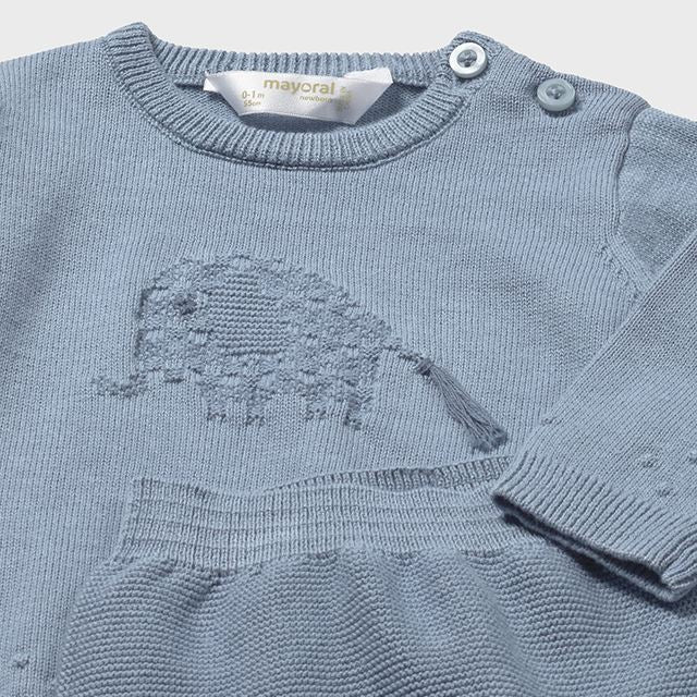 Baby Boy Knit Sweater & Leggings Set