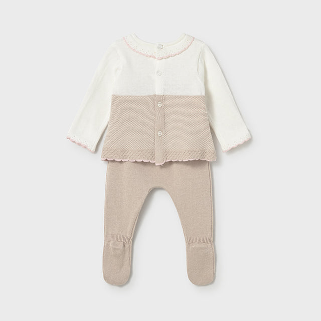 Baby Girl Spanish Style Mole Knit Set