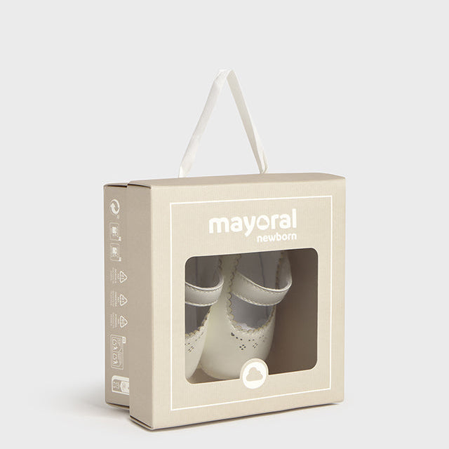 Baby Girl White Mary Jane Dress Shoes