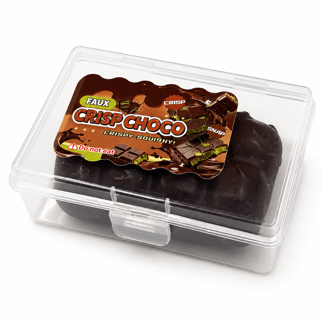 Green Chocolate Faux Crisp Choco Crunchy Squishy