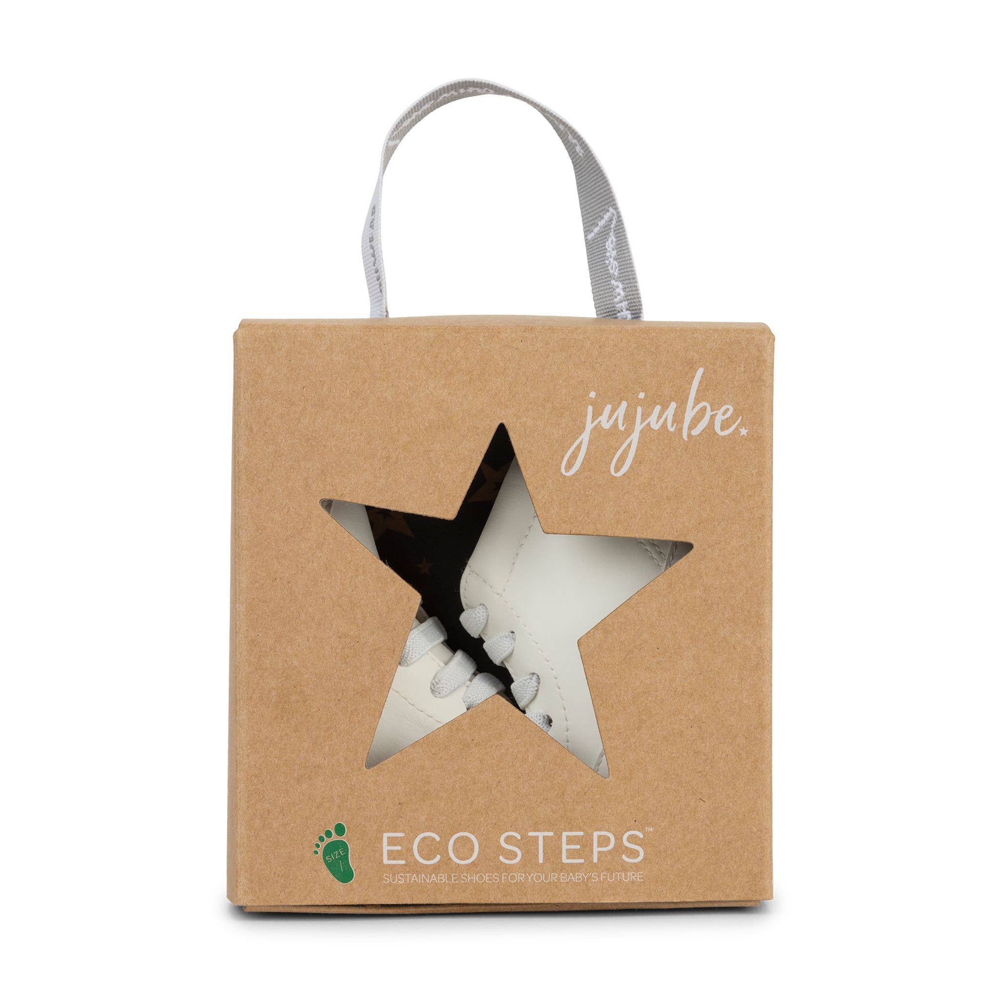 Eco Steps Bright White Baby Sneakers
