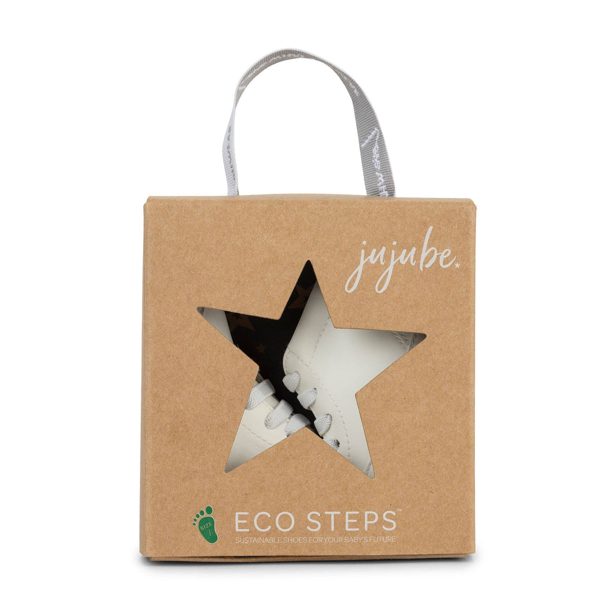 Eco Steps Bright White Baby Sneakers
