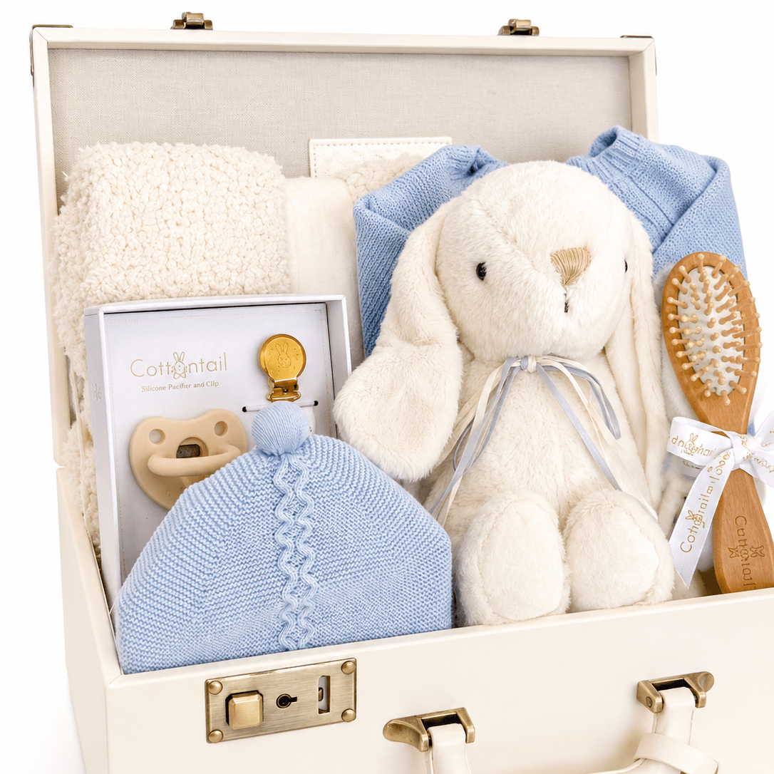 The Little Blue Bunny Tale Baby Gift Set