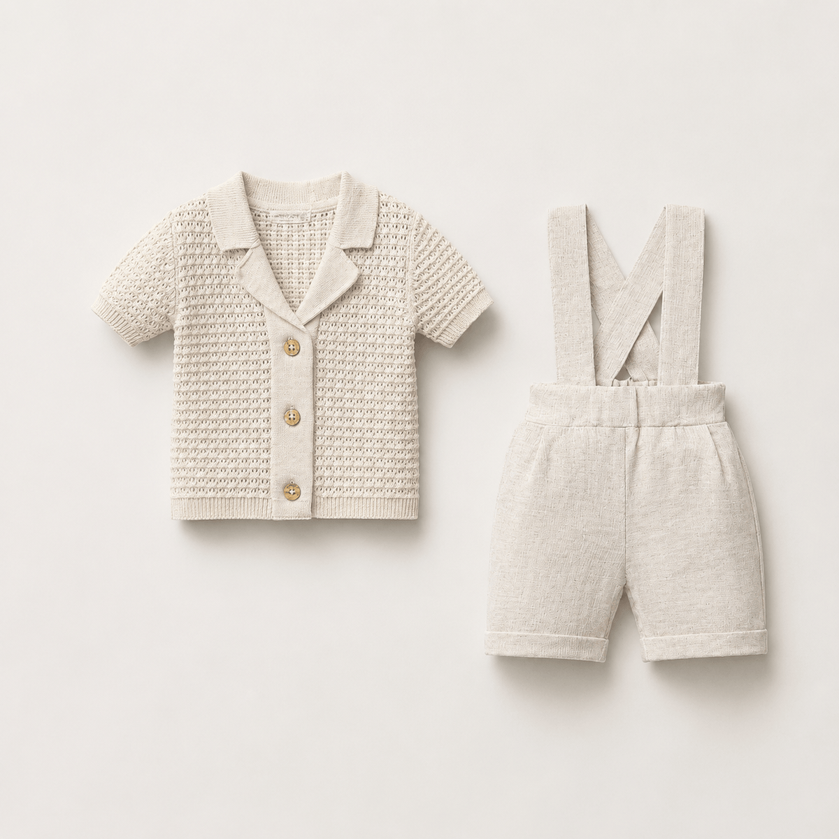 Leo 2-Piece Organic Cotton Baby Set