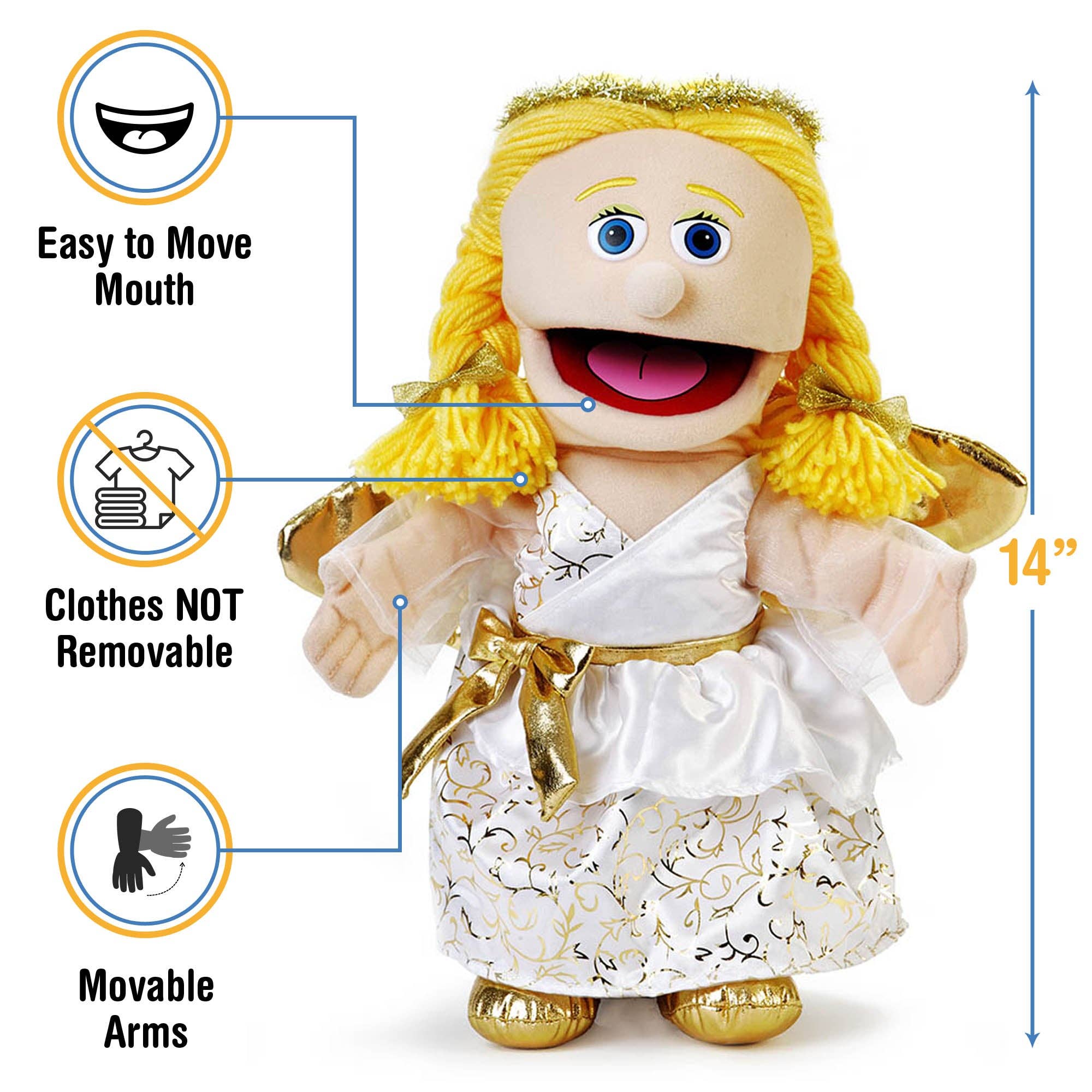 Silly Puppets Angel Hand Puppet