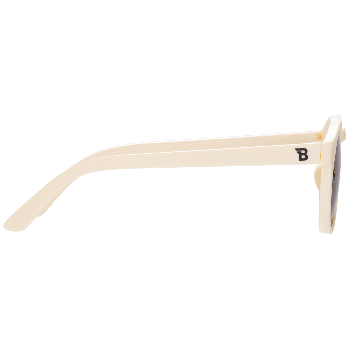 Baby & Kids Sweet Cream Keyhole Sunglasses with Amber Lens: Ages 6+