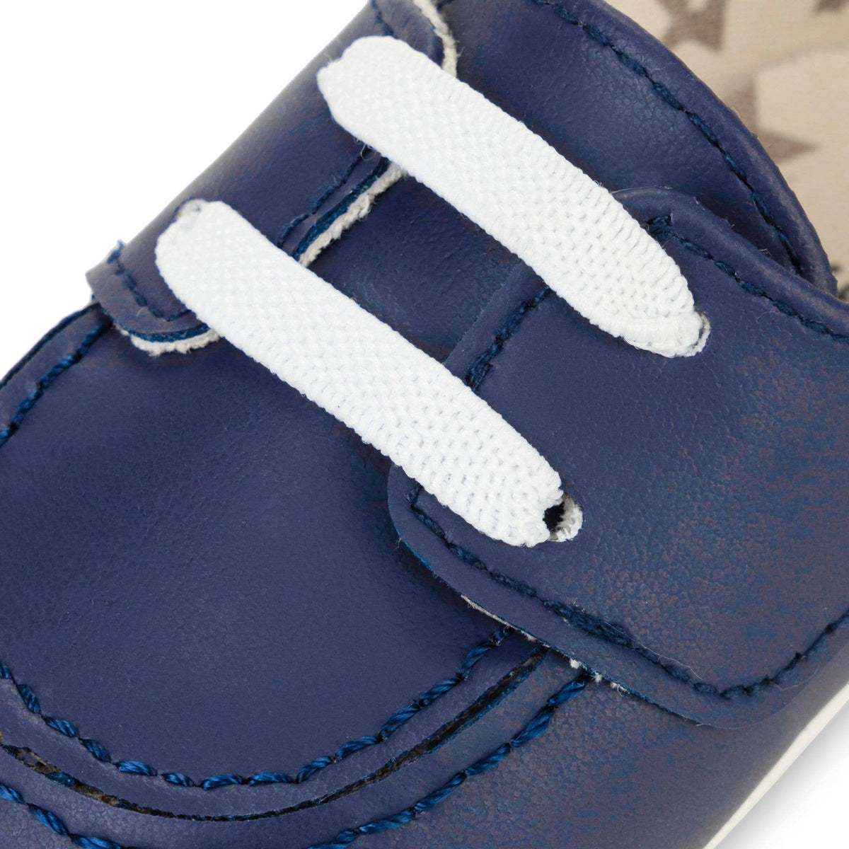 Eco Steps Sailor Blue Baby Boat Shoes