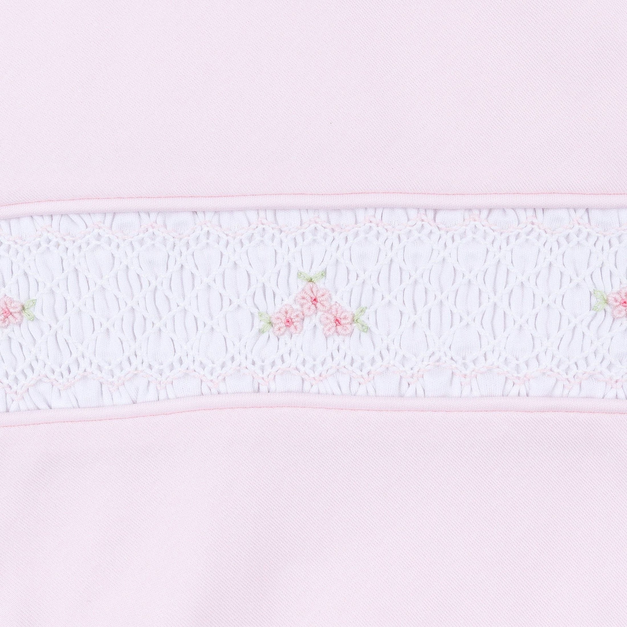 Pink Willow's Classics Smocked Footie