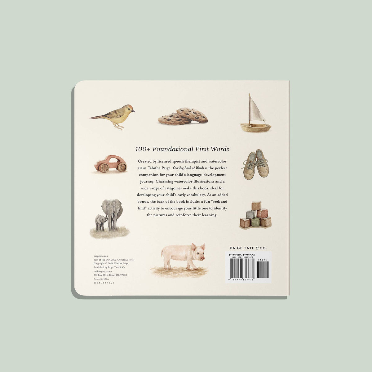Our Big Book of First Words (Board Book)