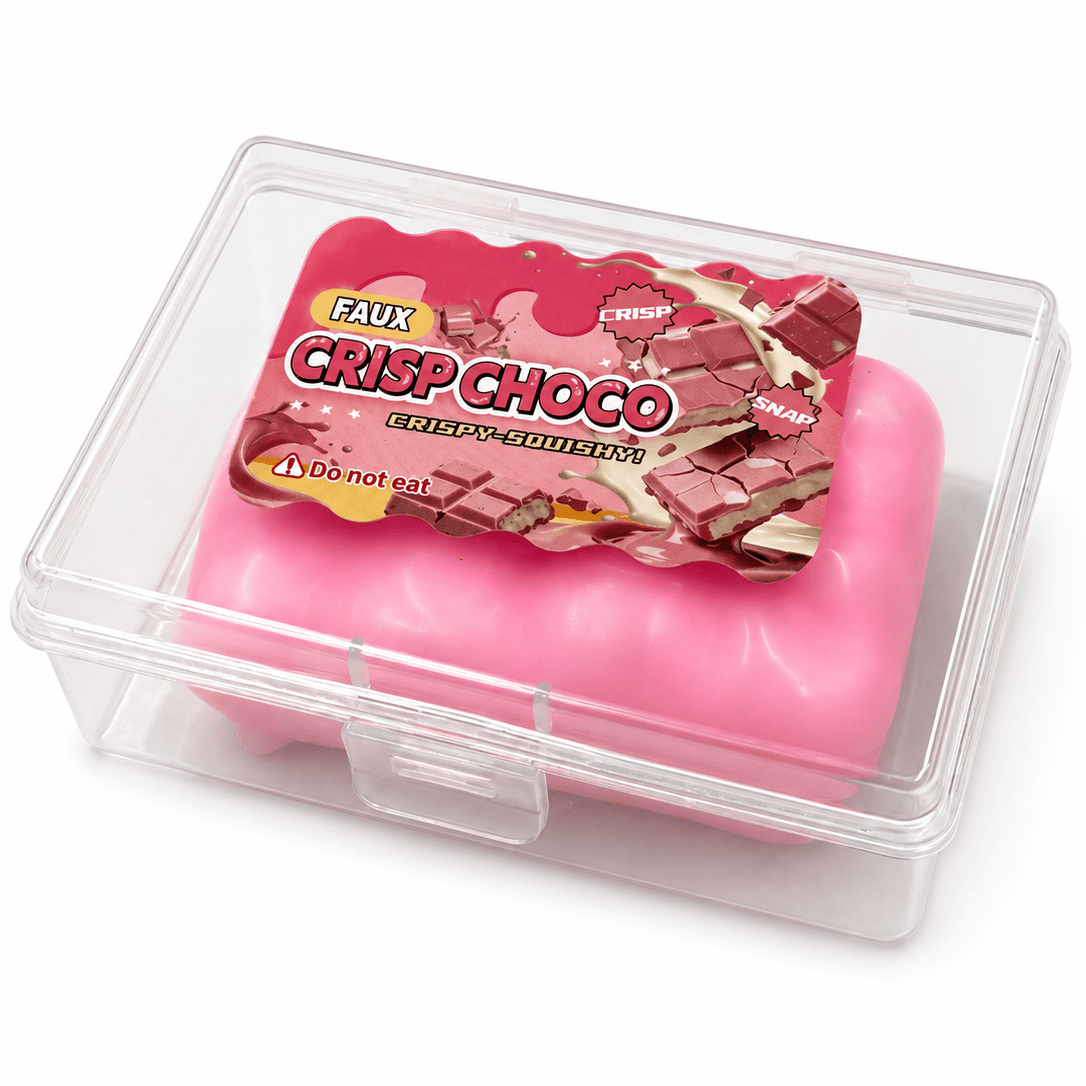 White Assorted Faux Crisp Choco Squishy