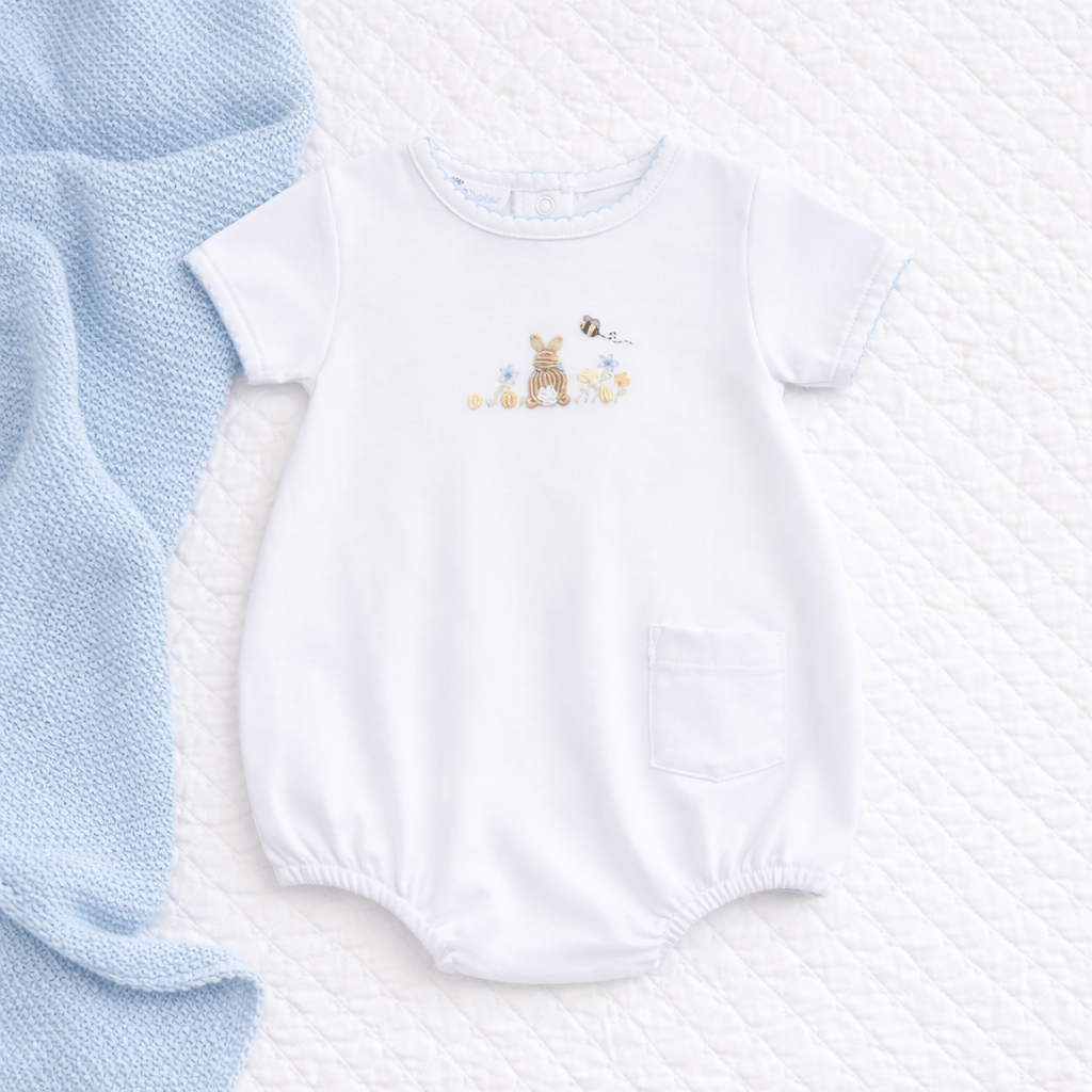 Bunny's Basket Bubble - Light Blue
