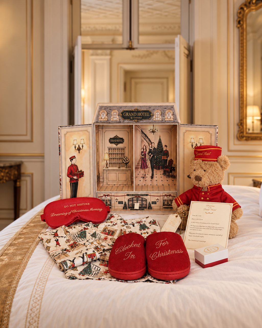 Christmas at the Grand Hotel - The Personalized Cottontail Gift Box