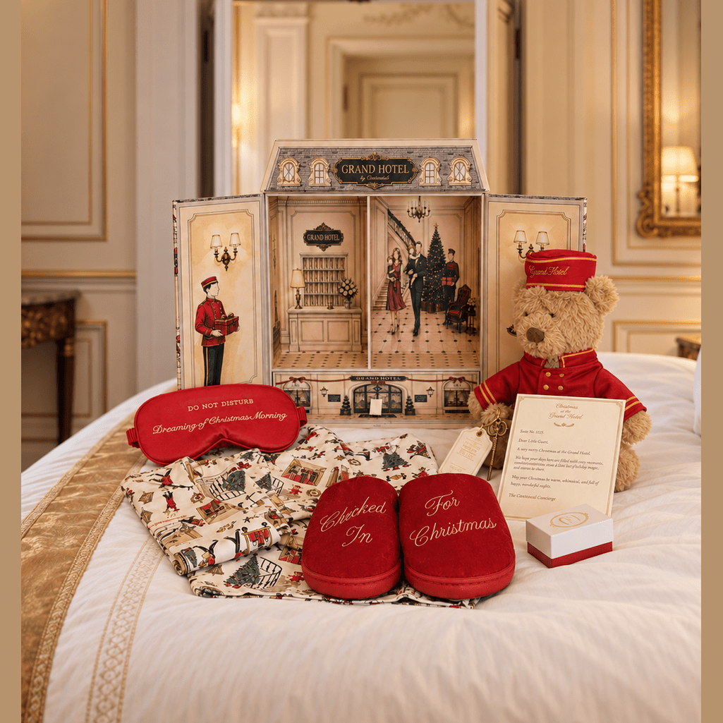Christmas at the Grand Hotel - The Personalized Cottontail Gift Box