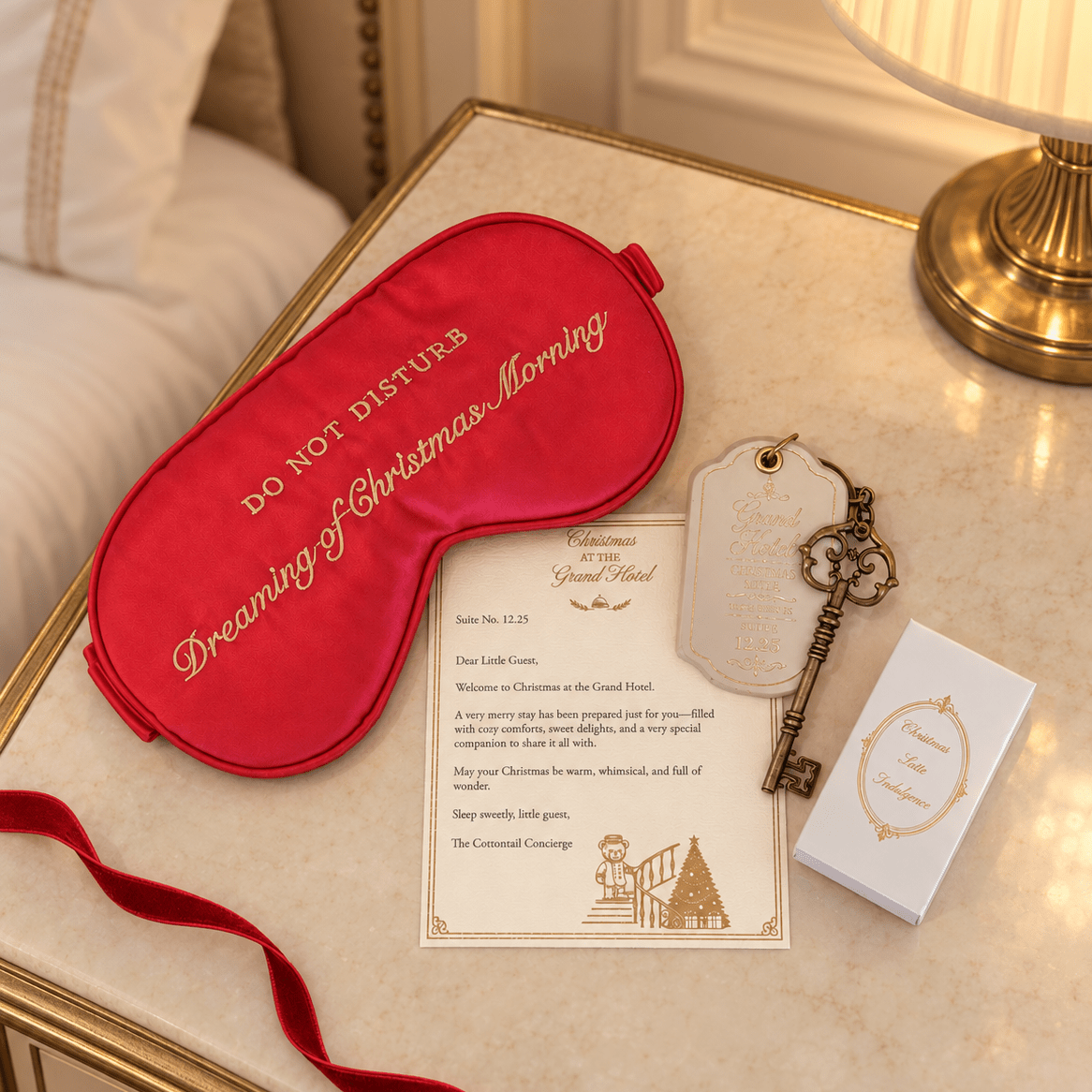 Christmas at the Grand Hotel - The Personalized Cottontail Gift Box