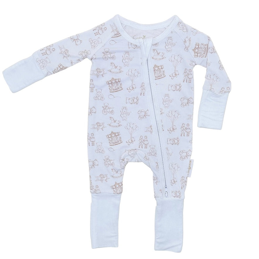 Darling Bebe Classic Two Way Zipper Playsuit