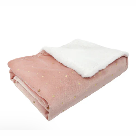Celestial Velvet Blanket - Pink