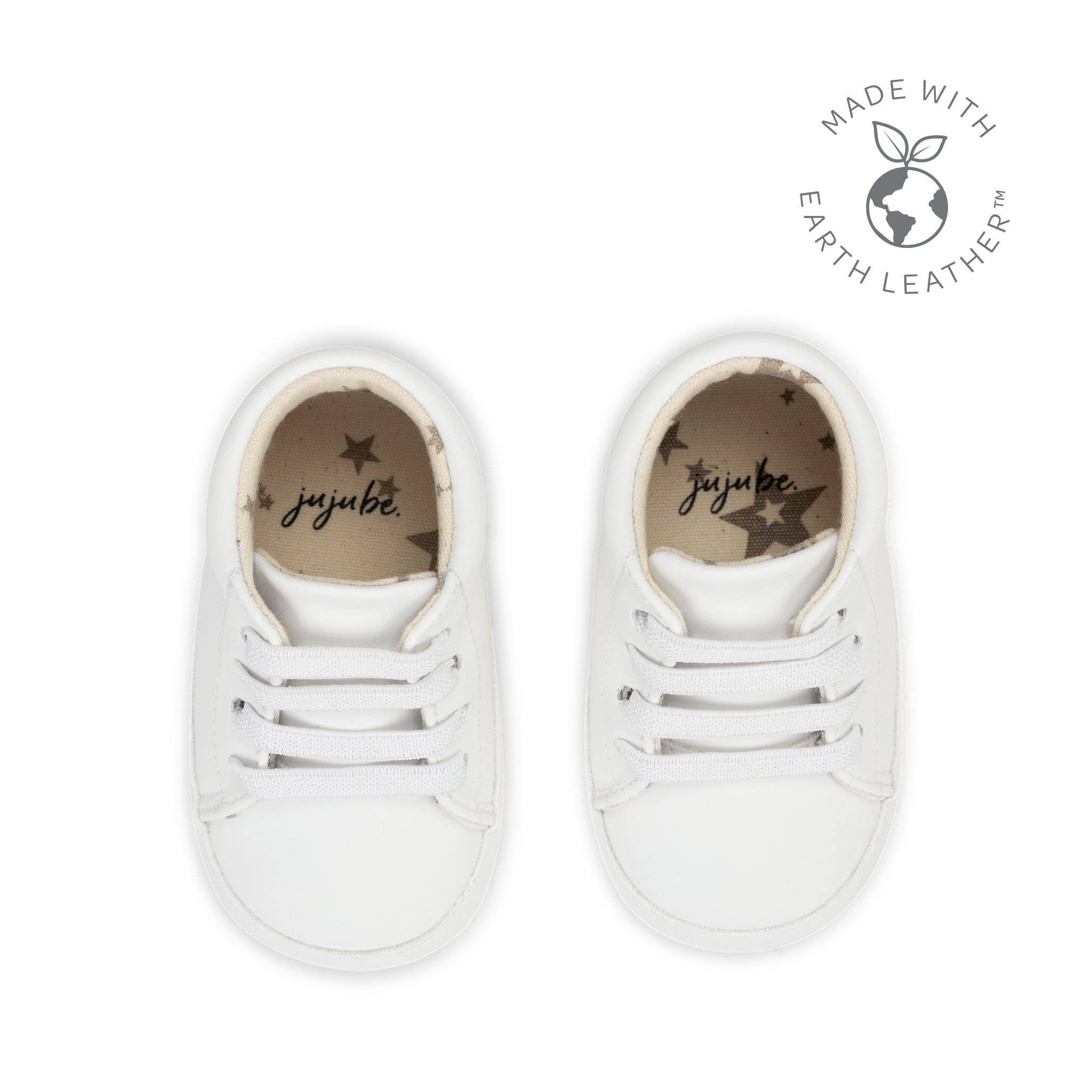Eco Steps Bright White Baby Sneakers