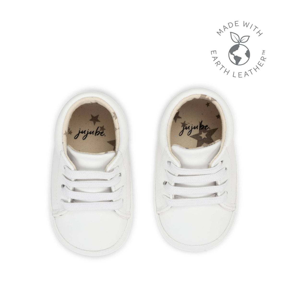 Eco Steps Bright White Baby Sneakers
