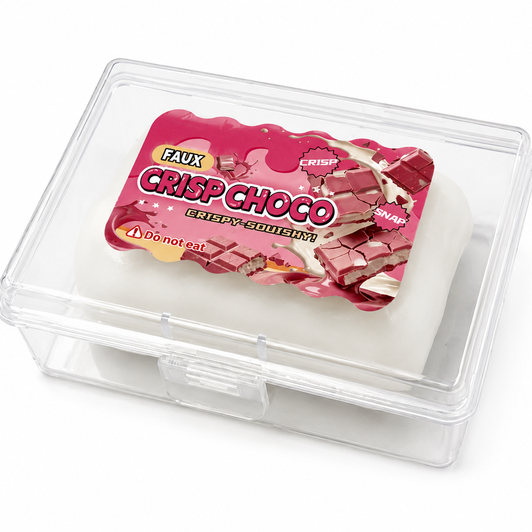 Pink & White Assorted Faux Crisp Choco Squishy
