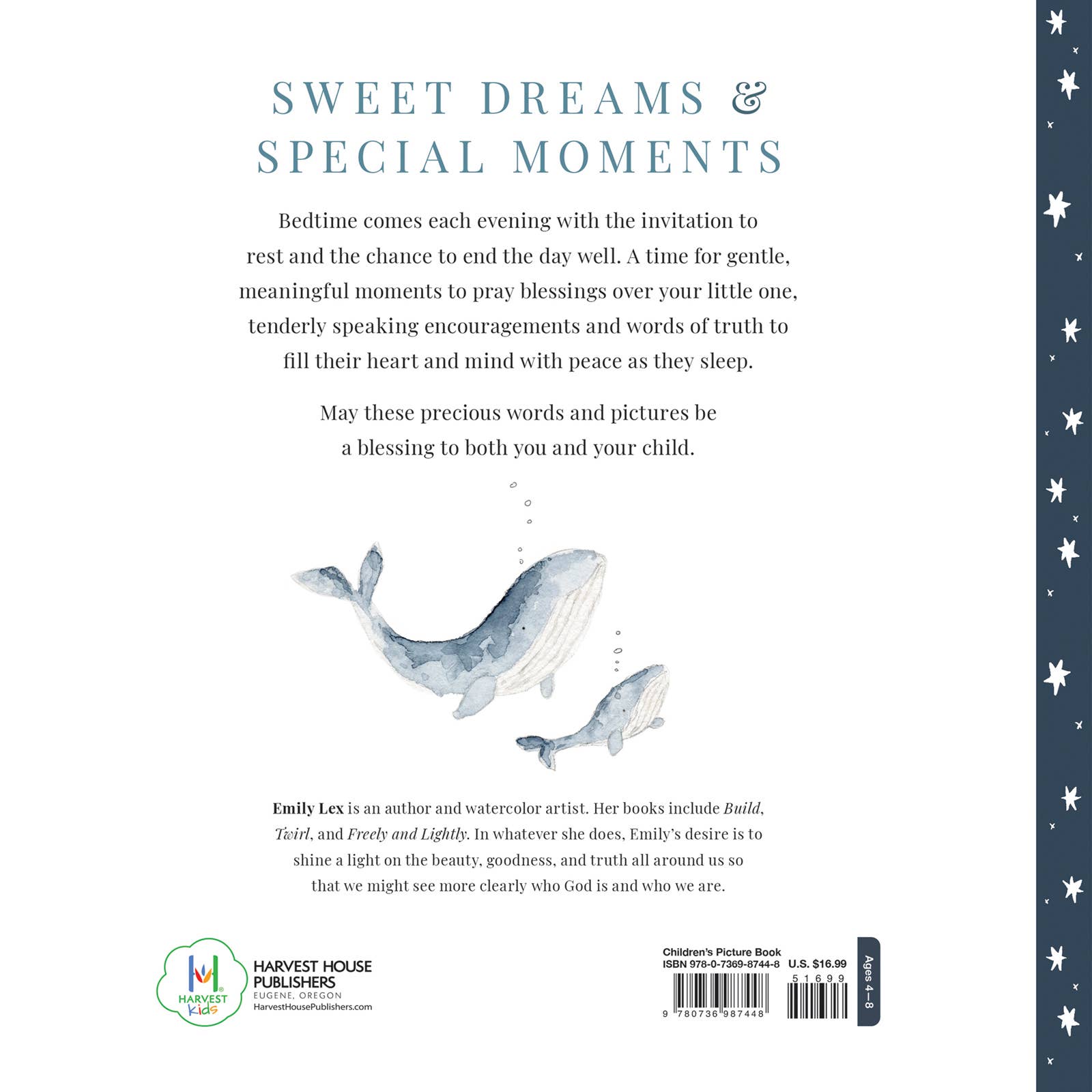 Bedtime Blessings for Little Ones: Hardcover / English