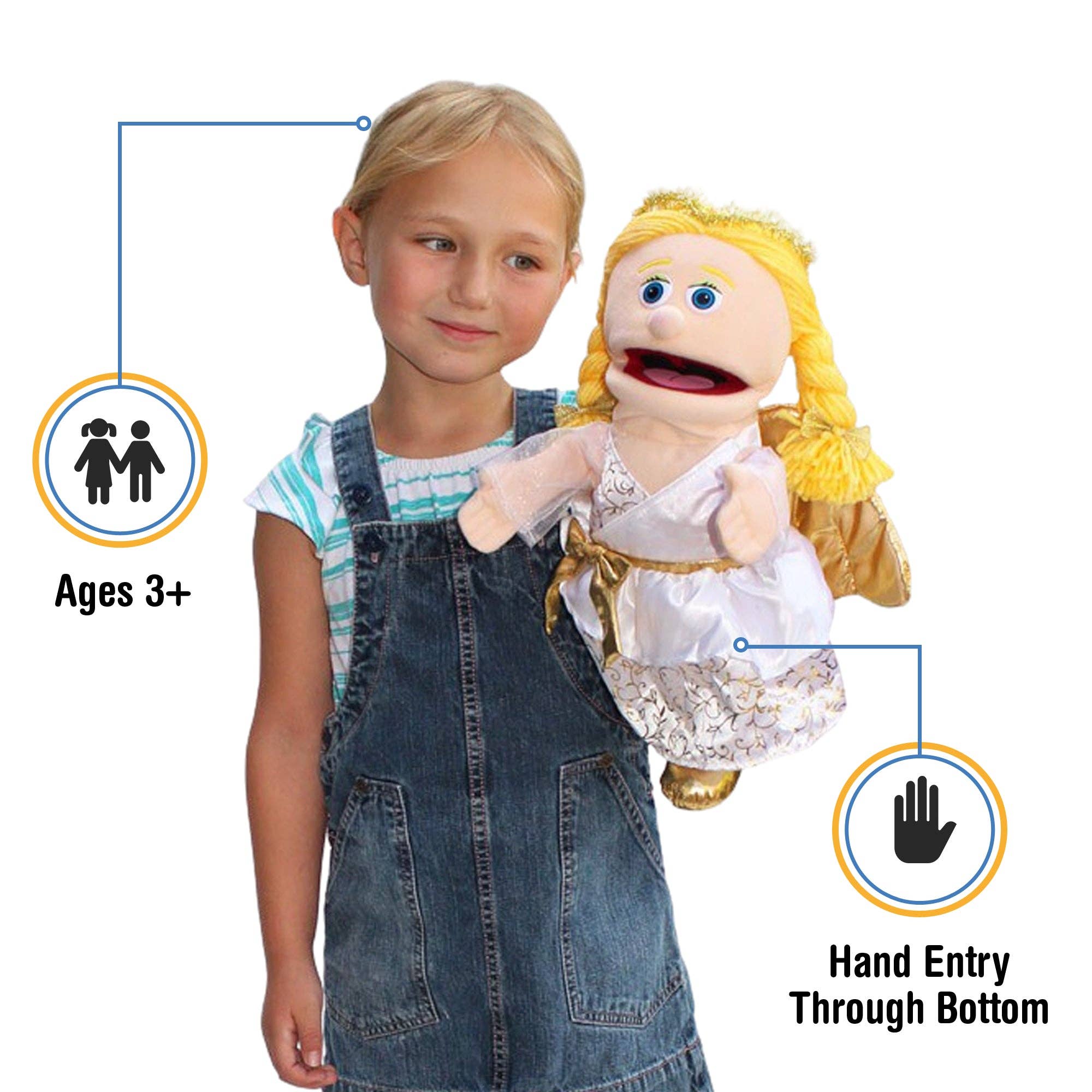Silly Puppets Angel Hand Puppet