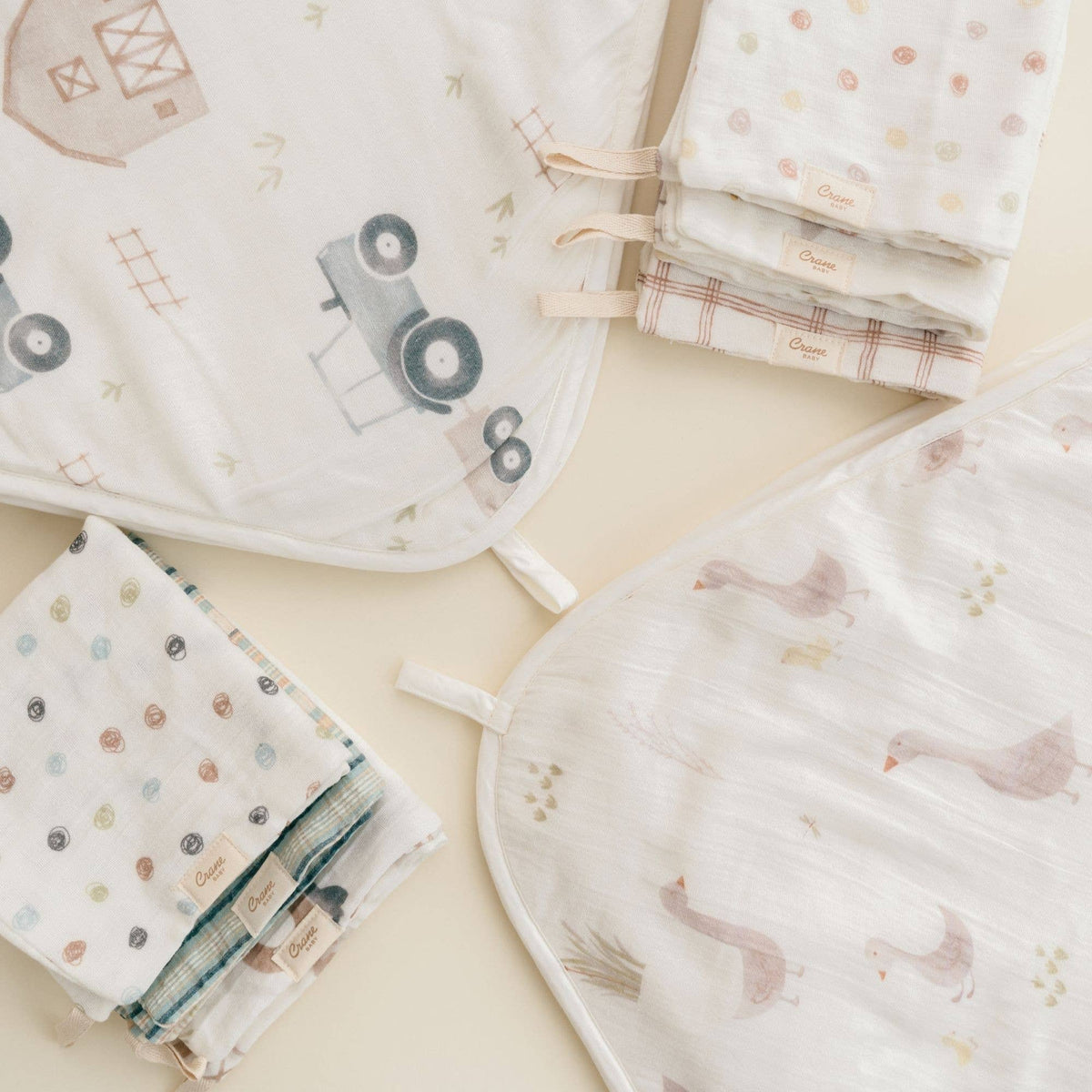 Charlie Farmhouse Goose HT/Wash Cloth Set