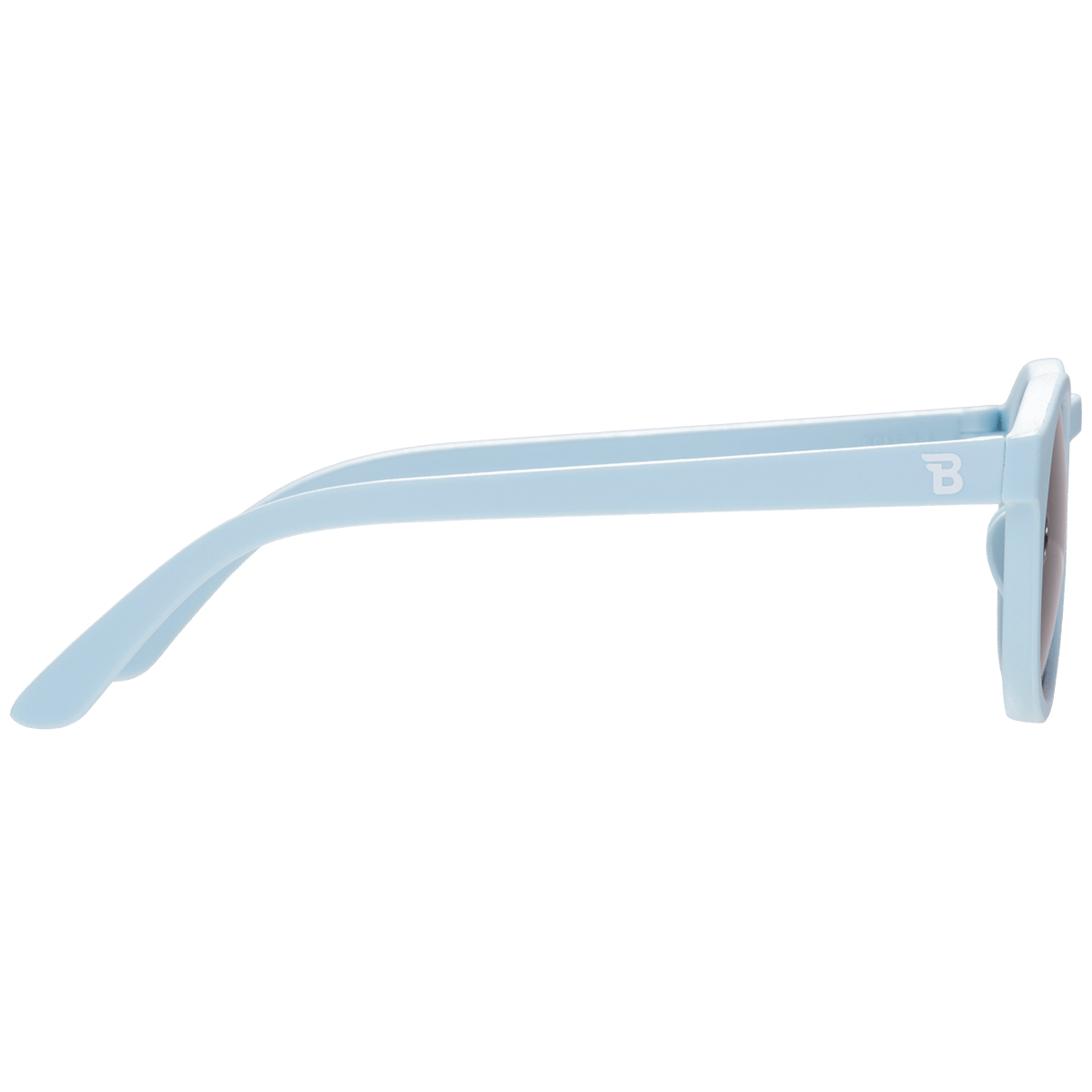Baby and Kids Baby Blue Keyhole sunglasses with Amber Lens: Ages 0-2