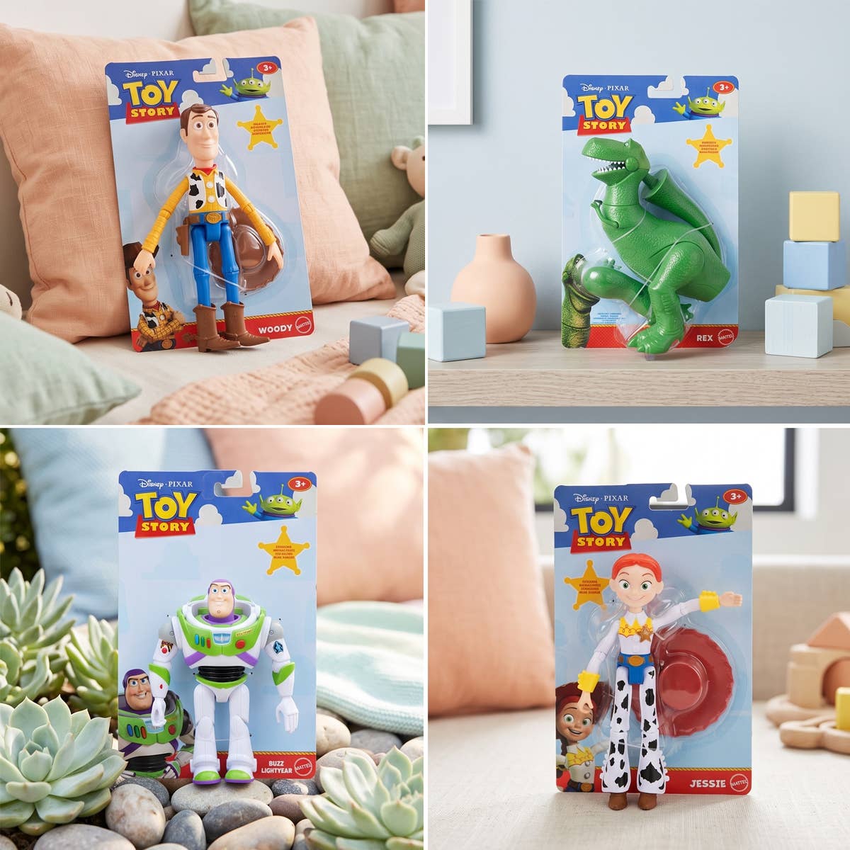 UPD JML16956A Toy Story 7" Figures Display Set - 5 pcs