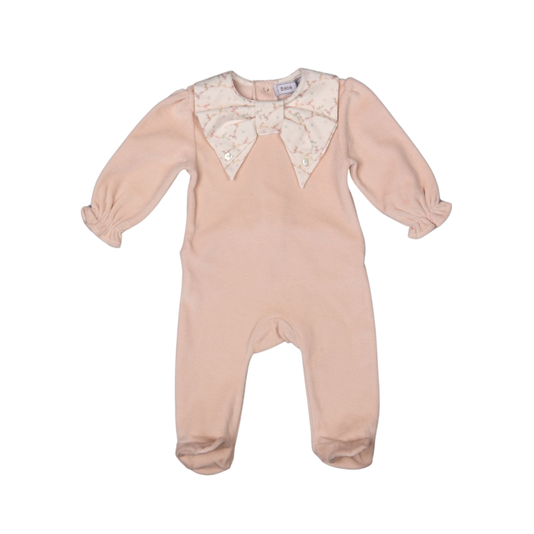 Bebe Sweeny Jade Pink Baby Footie