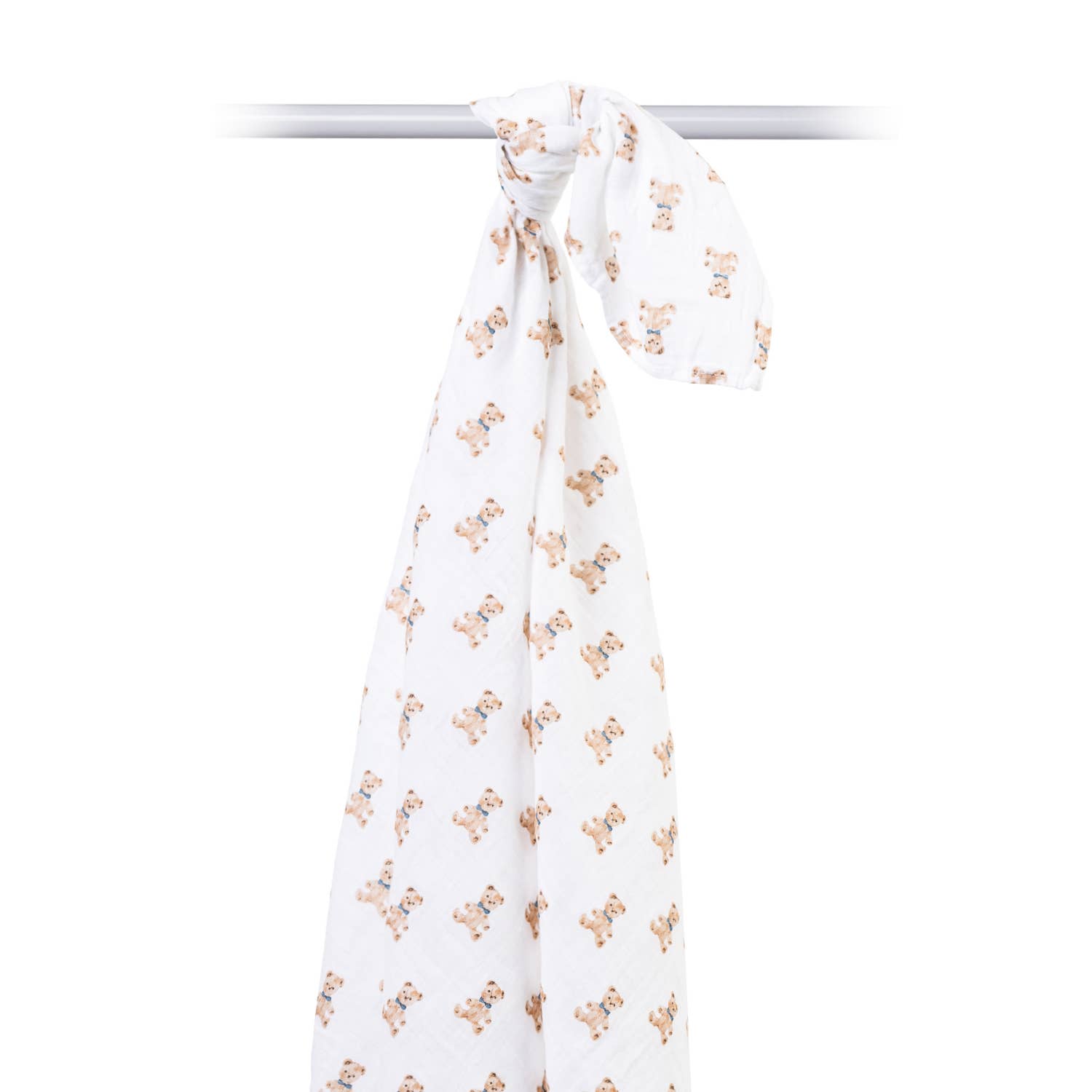 Vintage Bears Muslin Cotton Baby Swaddle Blanket
