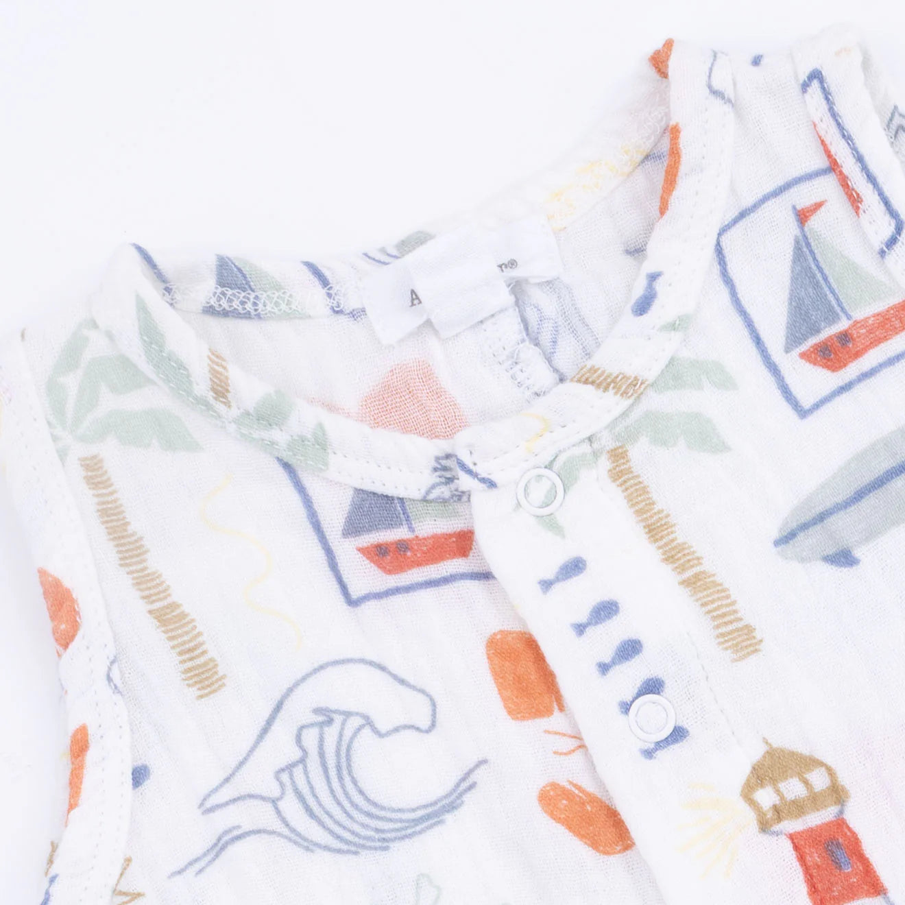 Club Mediterranean Baby Sleeveless Romper