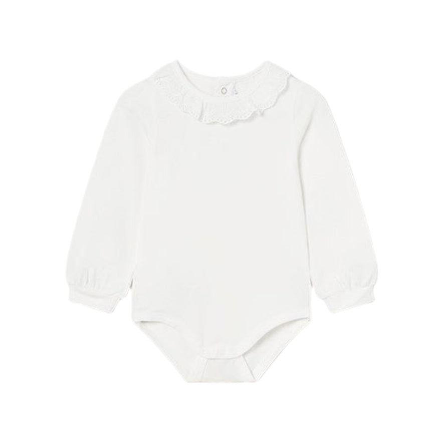 Ruffle Collar Bodysuit