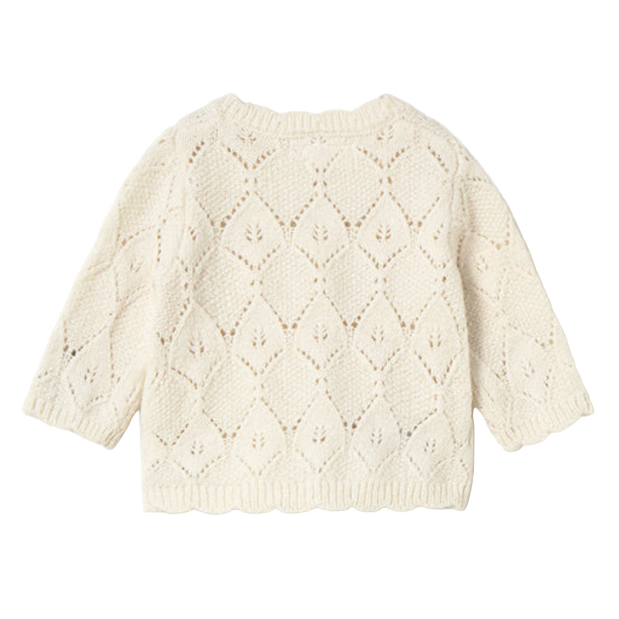 Baby Girl Warm Beige Cardigan