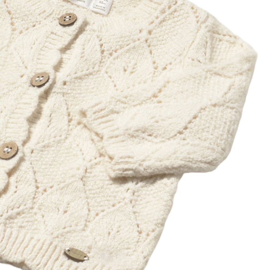 Baby Girl Warm Beige Cardigan