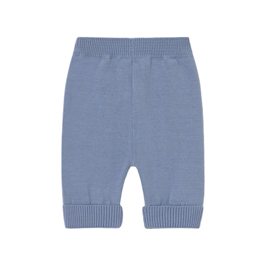 Classic 3-Piece Cotton Long Knit and Trouser Set