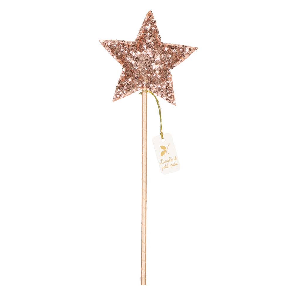 Pink Sequins Magic Wand