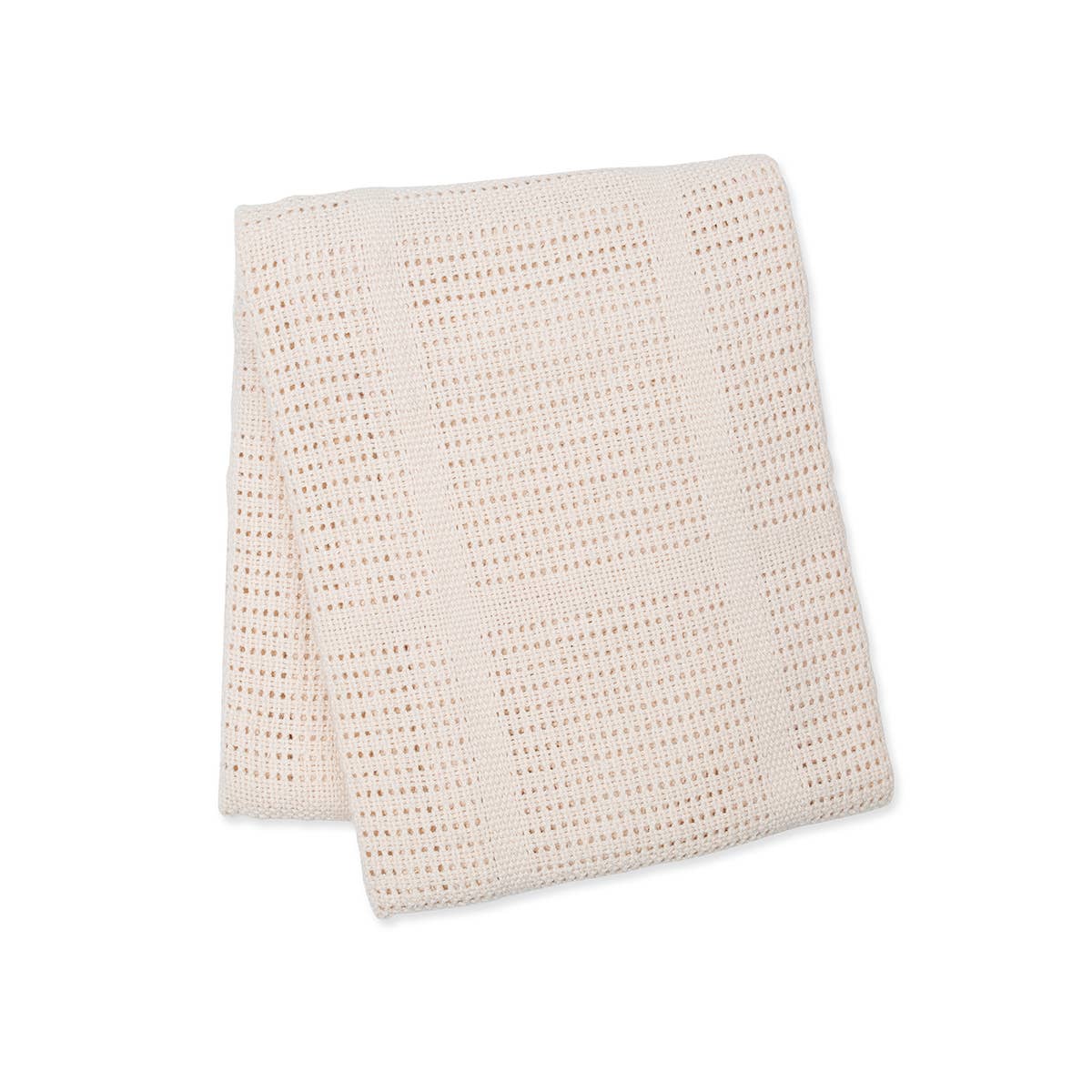Cellular Cotton Baby Blanket by Lulujo