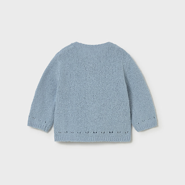 Lagoon Blue Knitted Cardigan