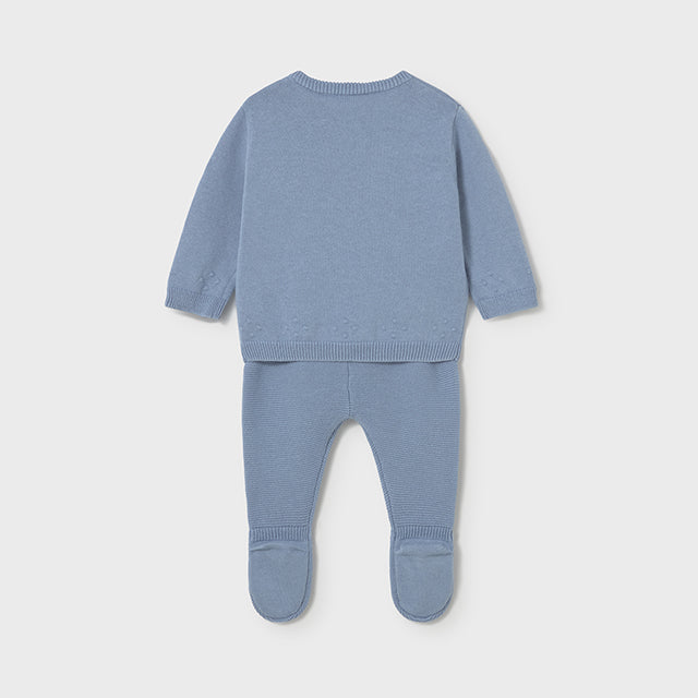 Baby Boy Knit Sweater & Leggings Set