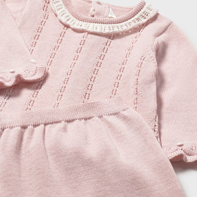 Baby Girl 2-Piece Crystal Knit Sweater Set
