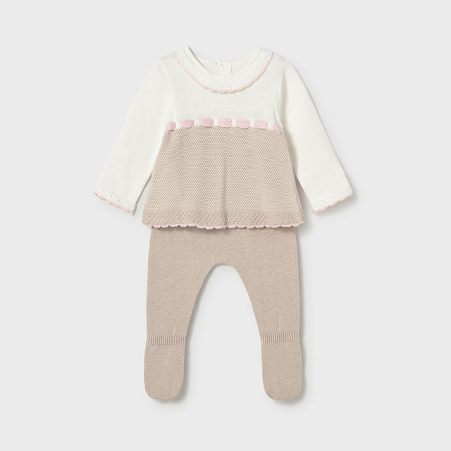 Baby Girl Spanish Style Mole Knit Set